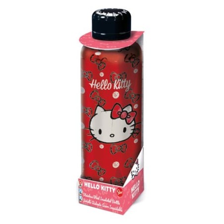 BOTELLA METALICA SANRIO HELLO KITTY