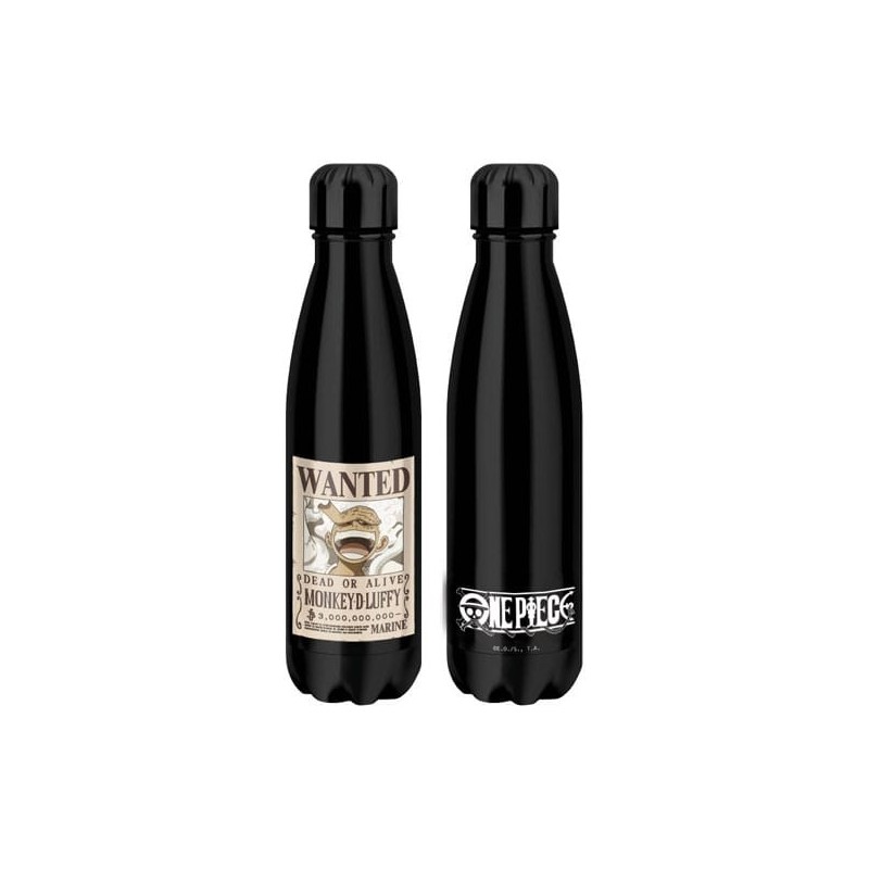 BOTELLA ONE PIECE 8LUFFY GEAR 5) TERMO ACERO INOXIDABLE 500 ML
