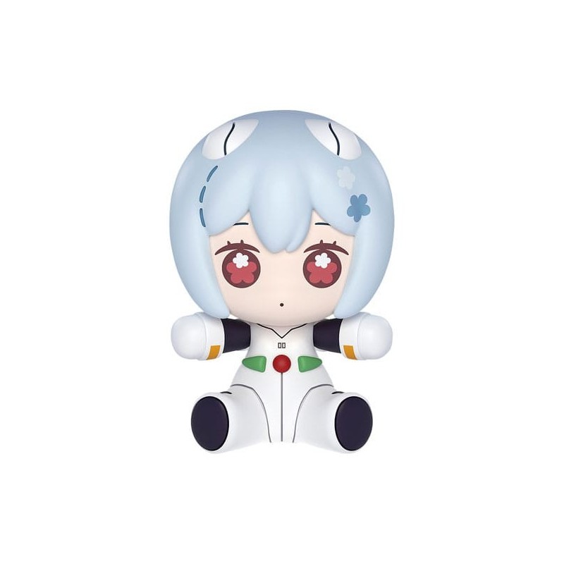 FIGURA NEON GENESIS EVANGELION: REBUILD OF EVANGELION FIGURA CHIBI HUGGY GOOD SMILE REI AYANAMI: PLUGSUIT VER. 7 CM