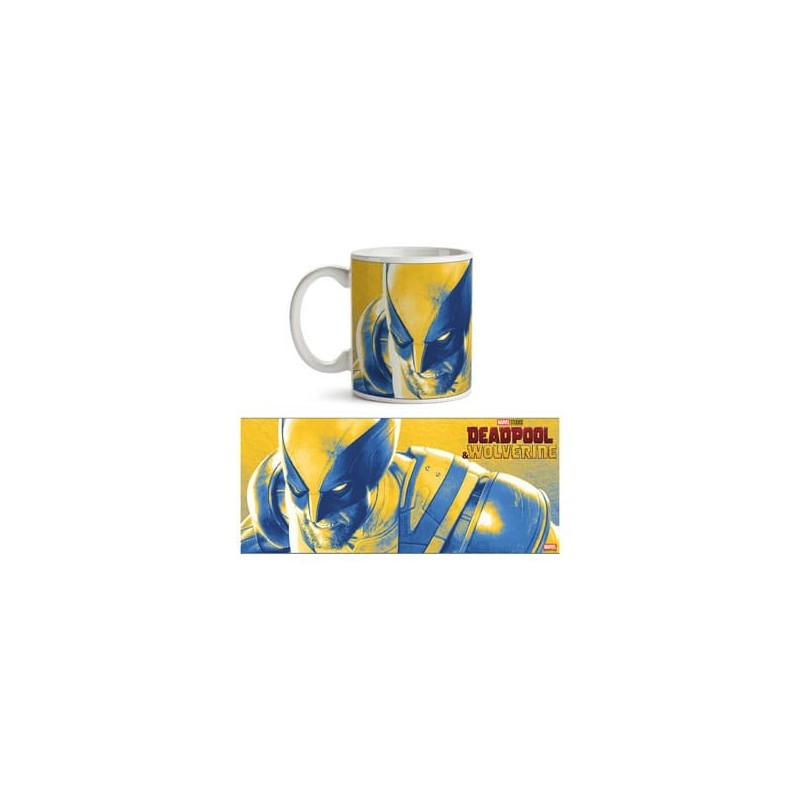 TAZA MARVEL DEADPOOL & WOLVERINE (WOLVERINE) 340ML