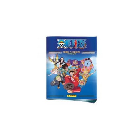 ALBUM ONE PIECE RUMBO A EGGHEAD + 4 SOBRES