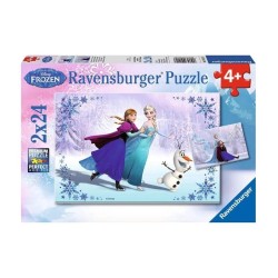 PUZZLE FROZEN 2x24 RAVENSBURGER