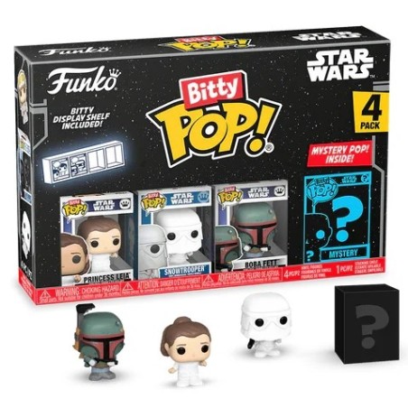 BITTY POP! STAR WARS (PCK 4U. PRINCESS LEIA)