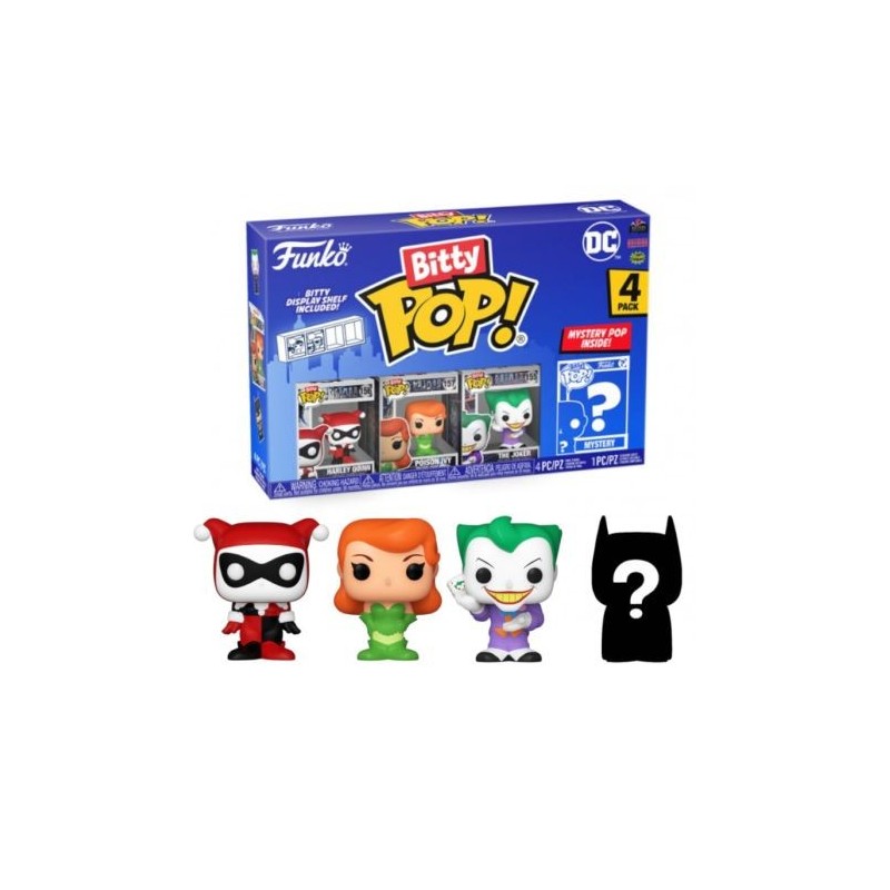 BITTY POP! DC (PACK 4U. HARLEY QUINN)