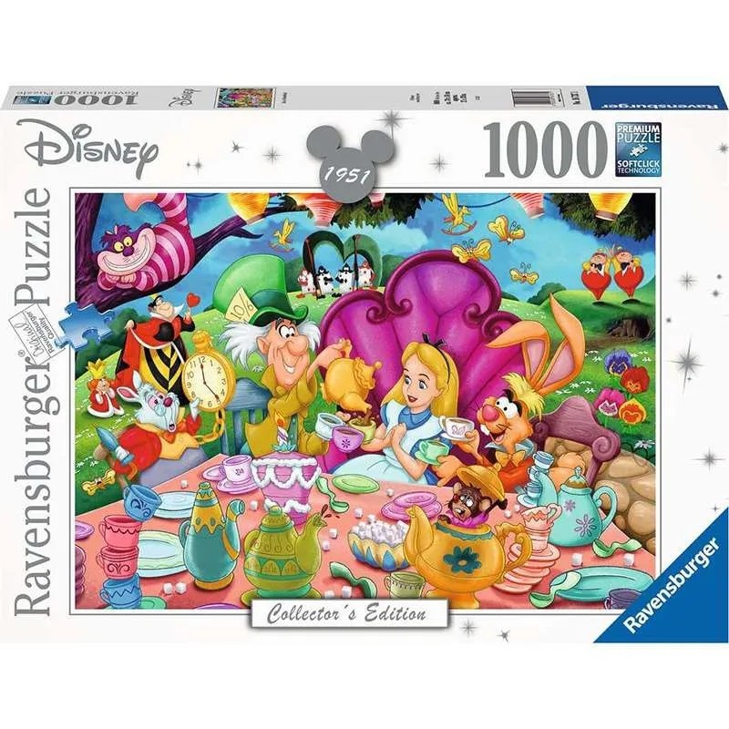 PUZZLE DISNEY ALICIA EN EL PAIS DE LAS MARAVILLAS (1000 PIEZAS)