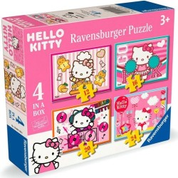 PUZZLE HELLO KITTY 4 PUZZLES
