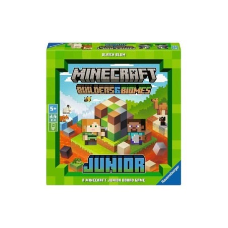 MINECRAFT JUEGO DE MESA BUILDER & BIOMES JUNIOR