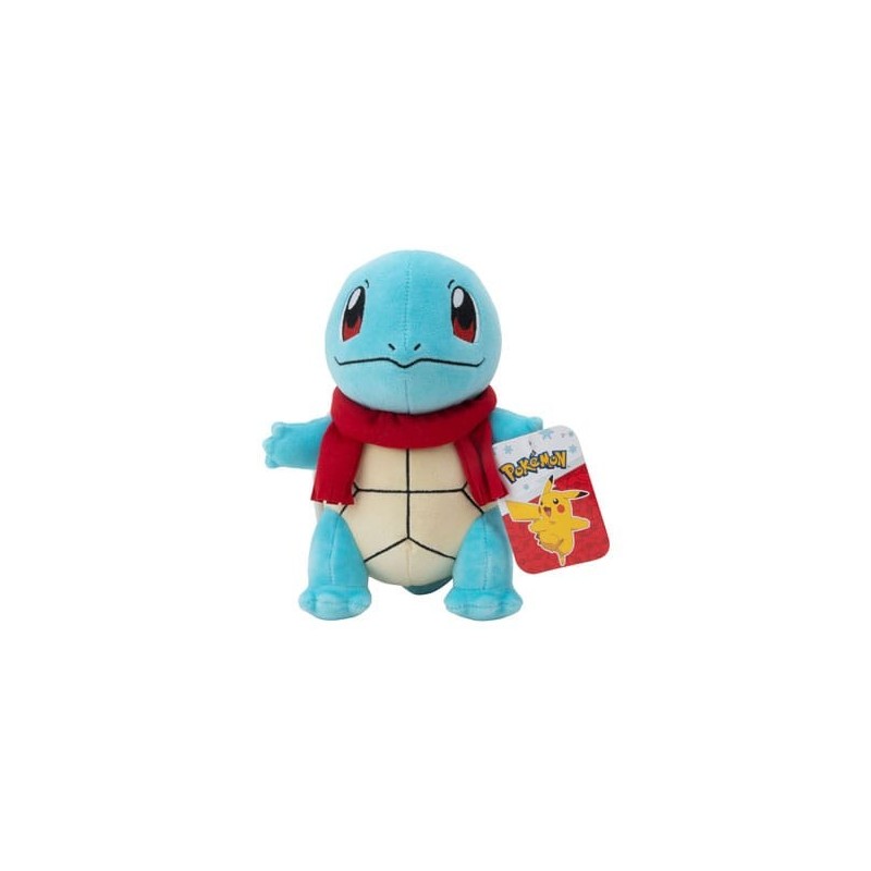 PELUCHE POKEMON SQUIRTLE CON BUFANDA