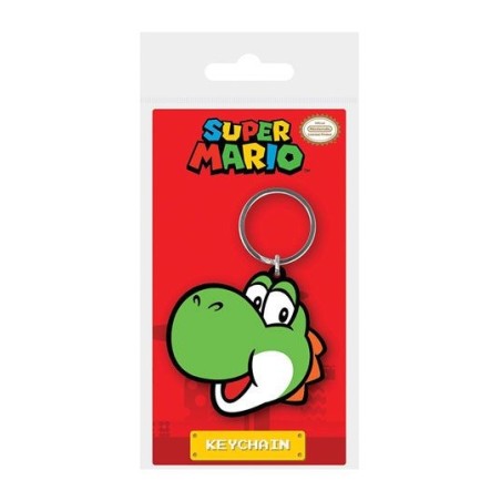 LLAVERO SUPER MARIO (YOSHI CARA) CAUCHO