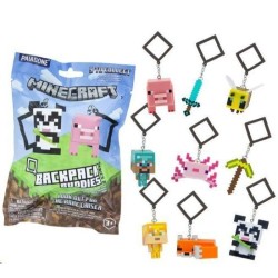 SOBRE SORPRESA MINECRAFT LLAVERO FIGURA BACKPACK BUDDIES PALDONE
