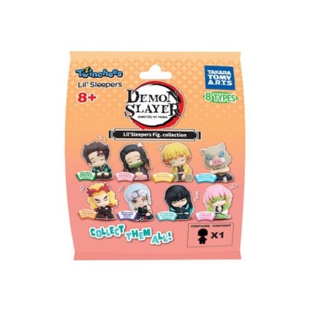 FIGURA SOBRE SORPRESA DEMON SLAYER TWINCHESS LIL SLEEPERS 5CM