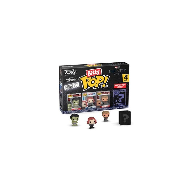 BITTY POP! MARVEL INFINITY SAGA (PACK 4U. HULK)