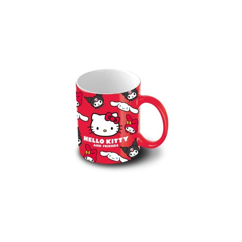 TAZA HELLO KITTY AND FRENDS (HELLO KITTY FACES)