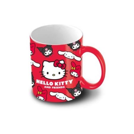 TAZA HELLO KITTY AND FRENDS (HELLO KITTY FACES)