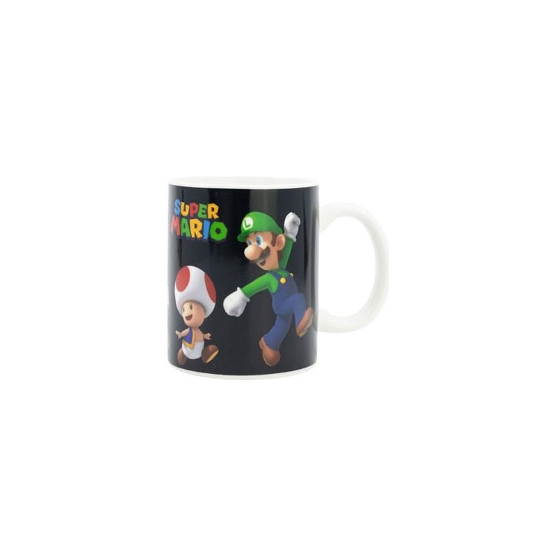 TAZA SUPER MARIO GROUP 325ML SENSITIVA AL CALOR