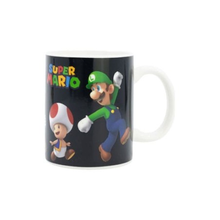 TAZA SUPER MARIO GROUP 325ML SENSITIVA AL CALOR