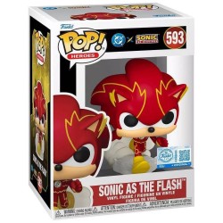 FUNKO POP! DC X SONIC THE HEDGEHOG (SONIC AS THE FLASH) 593