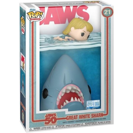 FUNKO POP! JAWS 50 ANNIVERSARY VHS COVER (GREAT WHITE SHARK) 21