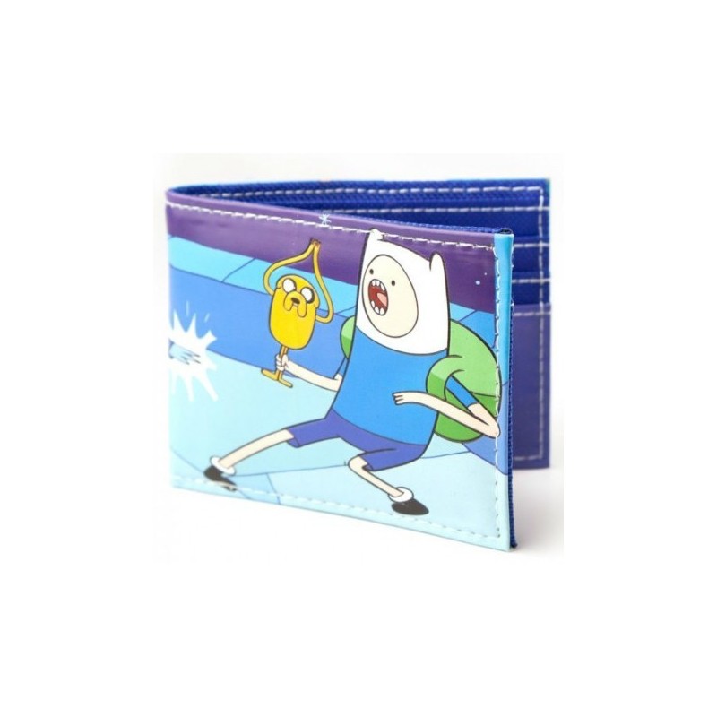 BILLETERO HORA DE AVENTURAS FINN Y JAKE CONTRA REY HIELO