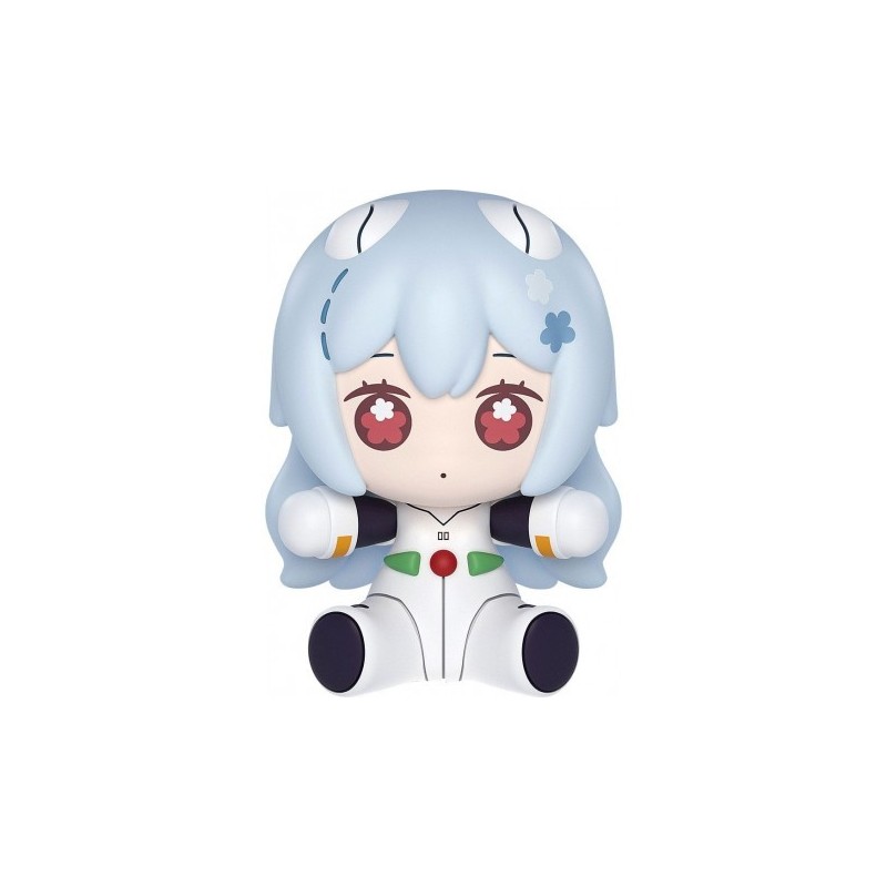 FIGURA NEON GENESIS EVANGELION FIGURA CHIBI HUGGY GOOD SMILE REYAYANAMI: LONG HAIR VER. 7 CM