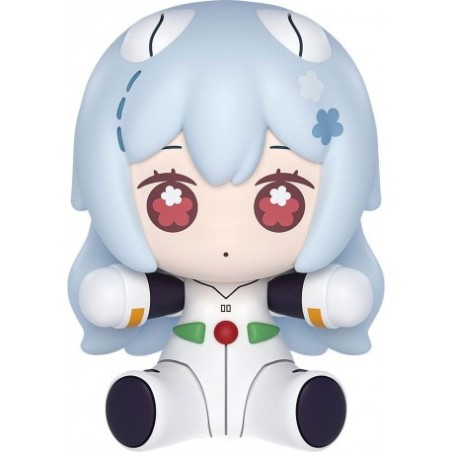 FIGURA NEON GENESIS EVANGELION FIGURA CHIBI HUGGY GOOD SMILE REYAYANAMI: LONG HAIR VER. 7 CM
