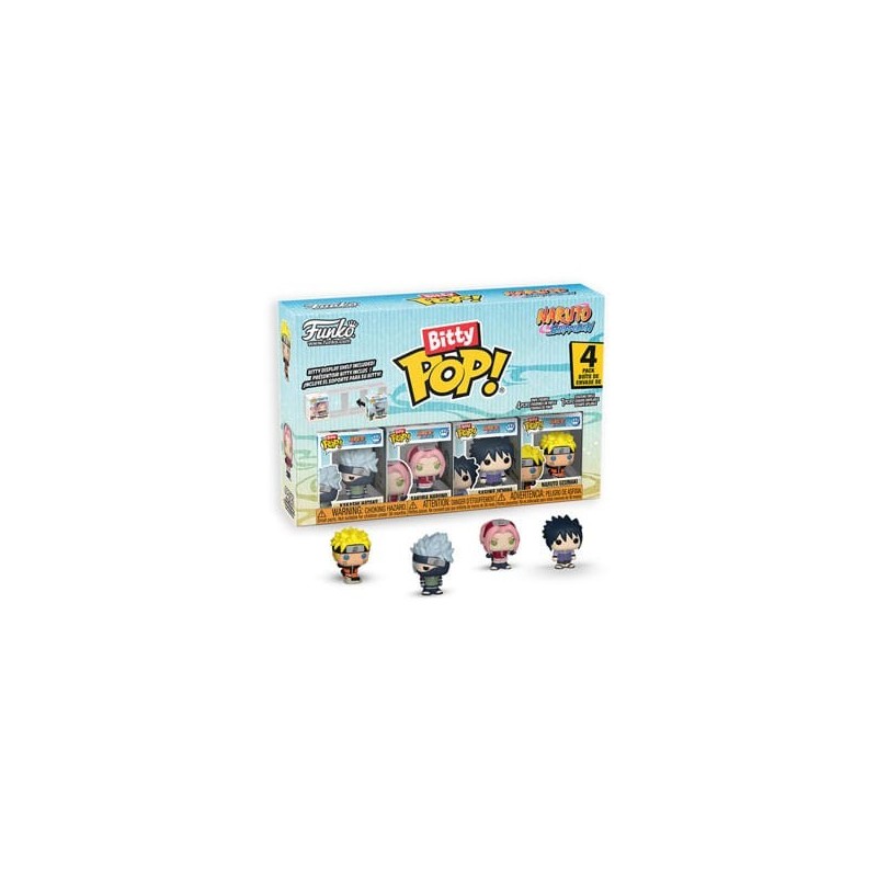 BITTY POP! NARUTO SHIPPUDEN (PACK 4U. KAKASHI HATAKE)