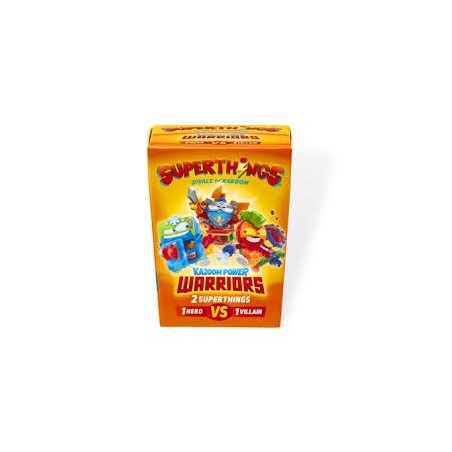 SUPER THINGS KAZOOM POWER WARRIORS TWO PACK (2UNIDADES)