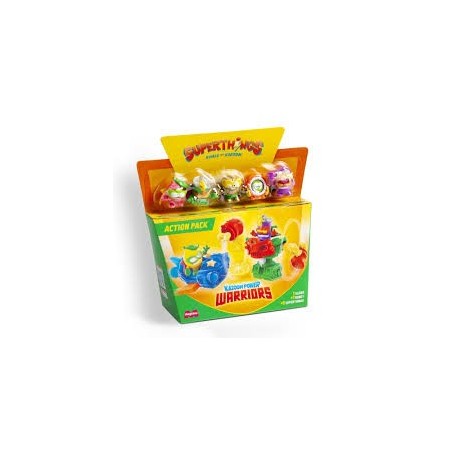 SUPER THINGS KAZOOM POWER WARRIORS ACTION PACK