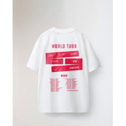 CAMISETA MADE IN JAPAN BTS WORLD TOUR WHITE