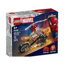 LEGO MARVEL 76335 SPIDER-MAN VS. GHOST RIDER MOTORCYCLE