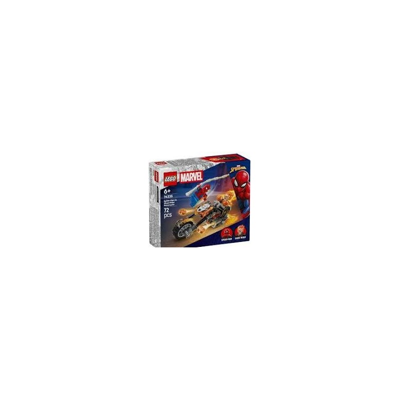 LEGO MARVEL 76335 SPIDER-MAN VS. GHOST RIDER MOTORCYCLE