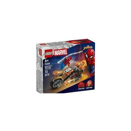 LEGO MARVEL 76335 SPIDER-MAN VS. GHOST RIDER MOTORCYCLE