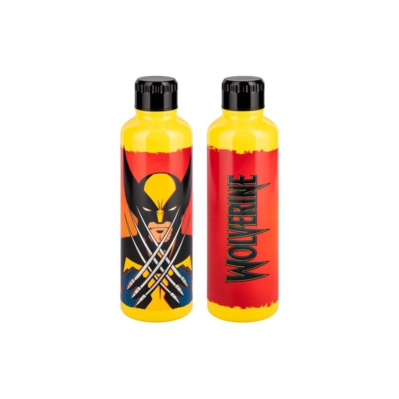 BOTELLA METALICA X-MEN WOLVERINE "LOBEZNO"