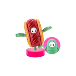 FIGURA FALL GUYS: ULTIMATE KNOCKOUT FIGURA 1/20 PACK 03 MINT CHOCOLATE / HOT DOG SKIN 8 CM
