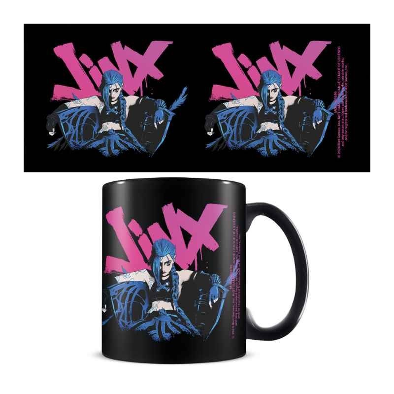 TAZA ARCANE NEGRA 325 ML JINX