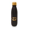 BOTELLA METÁLICA LOGO BATMAN NEGRO Y DORADO