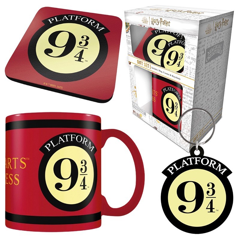 PACK REGALO HARRY POTTER - PLATFORM 9 3/4