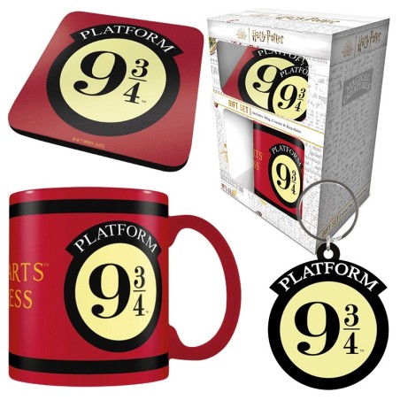 PACK REGALO HARRY POTTER - PLATFORM 9 3/4