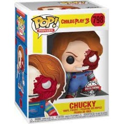 FUNKO POP! CHILDS PLAY 3 (CHUCKY HALF BD) 798