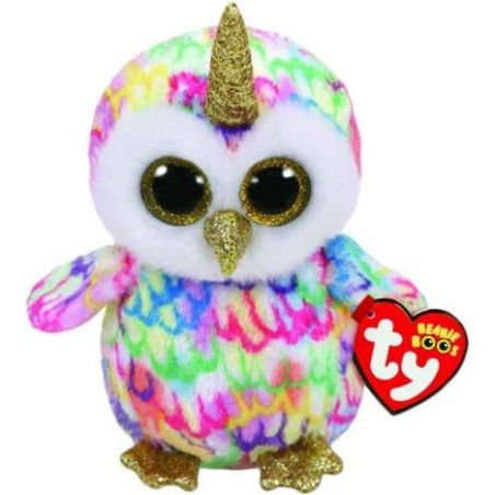 PELUCHE TY BUHO CON CUERNO (ENCHANTED)