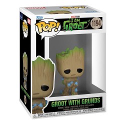 FUNKO POP! I AM GROOT (GROOT WITH GRUNDS) 1194