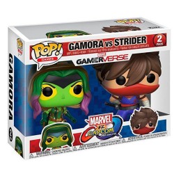 FUNKO POP! MARVEL GAMERVERSE MARVEL VS CAPCOM (GAMORA VS STRIDER)