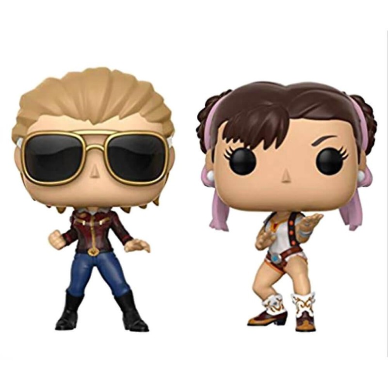FUNKO POP! MARVEL GAMERVERSE MARVEL VS CAPCOM (CAPTAIN MARVEL VS CHUN-LI)