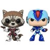 FUNKO POP! MARVEL GAMERVERSE MARVEL VS CAPCOM (ROCKET VS MEGA MAN X)