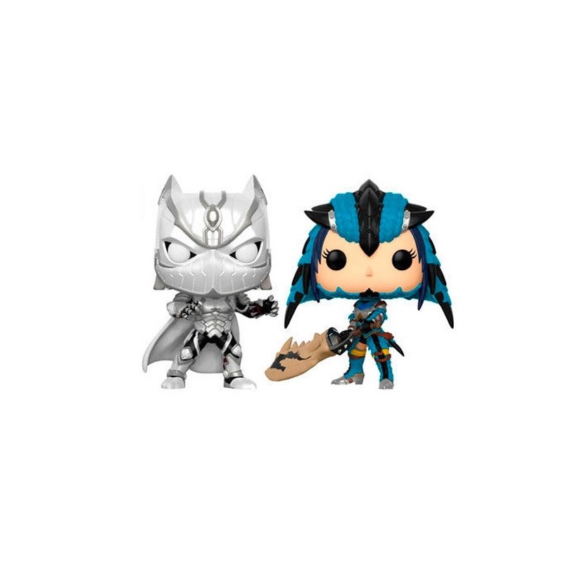 FUNKO POP! MARVEL GAMERVERSE MARVEL VS CAPCOM (BLAK PANTHER VS MONATER HUNTER)