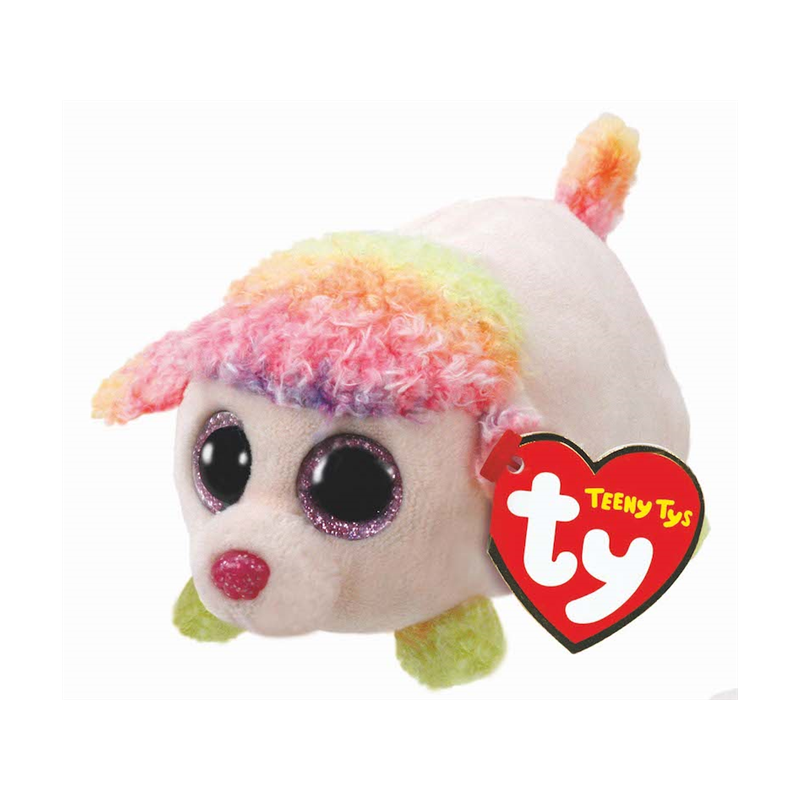 PELUCHE TEENY TY PERRO (FLORAL)