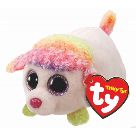 PELUCHE TEENY TY PERRO (FLORAL)