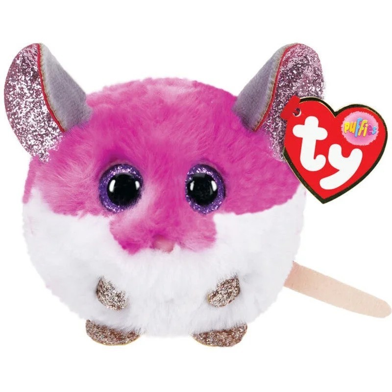 PELUCHE PUFFIES TY RATON (COLBY)