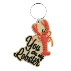 LLAVERO FRIENDS "YOU ARE MI LOBSTER" CAUCHO