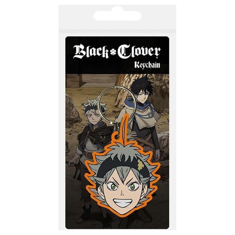 LLAVERO BLACK CLOVER ASTA CAUCHO